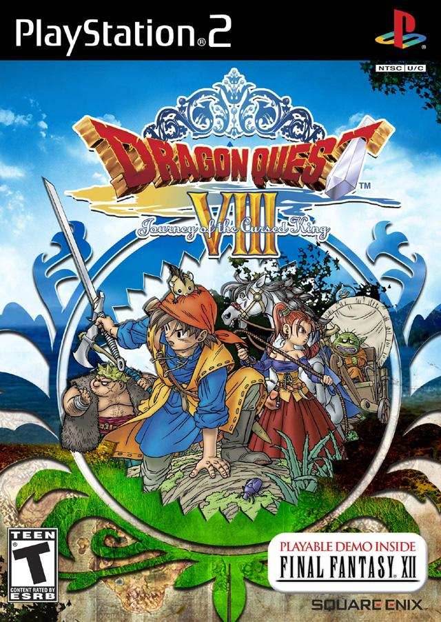 Dragon Quest VIII : Journey of the Cursed King (Playstation 2) - Game Manual Only