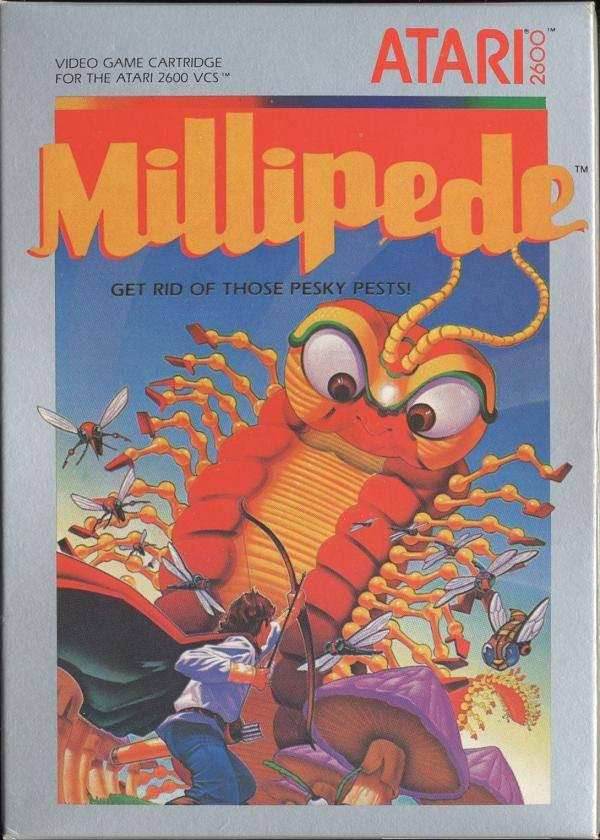 Millipede (Atari 2600) - Game Manual Only