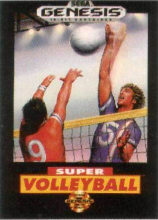 Super Volleyball (Sega Genesis) - Game Manual Only