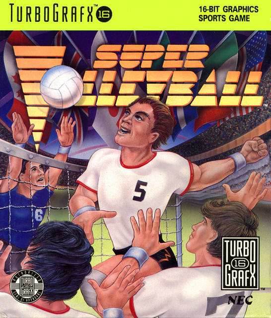 Super Volleyball (TurboGrafx-16) - Game Manual Only