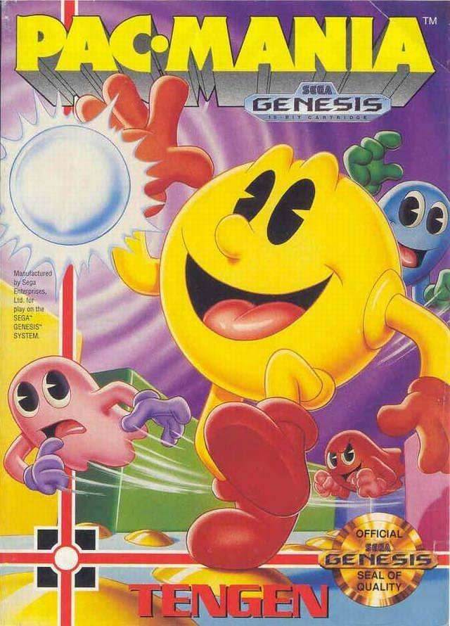 Pac-Mania (Sega Genesis) - Game Manual Only