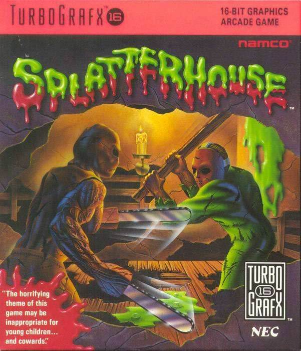 Splatterhouse (TurboGrafx-16) - Game Manual Only