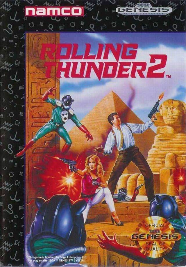 Rolling Thunder 2 (Sega Genesis) - Game Manual Only