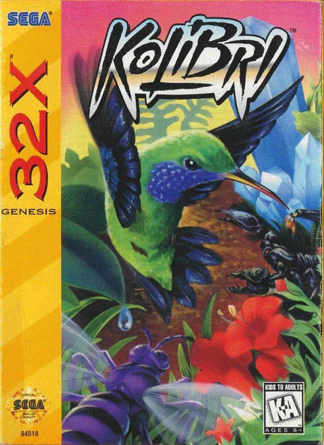 Kolibri 32X (Sega Genesis) - Game Manual Only