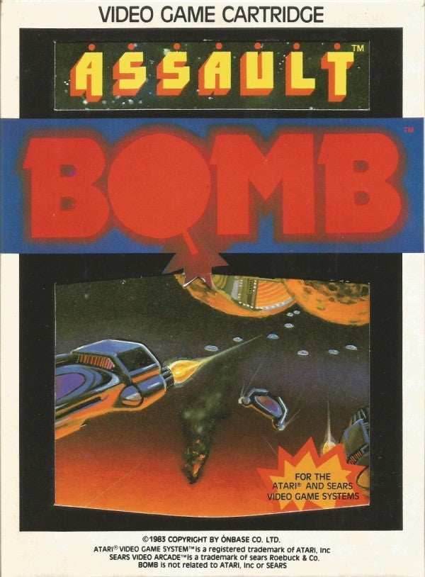 Assault (Atari 2600) - Game Manual Only