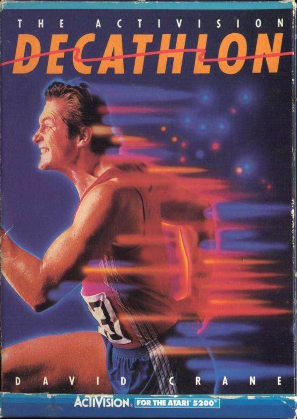 Decathlon (Atari 5200) - Game Manual Only