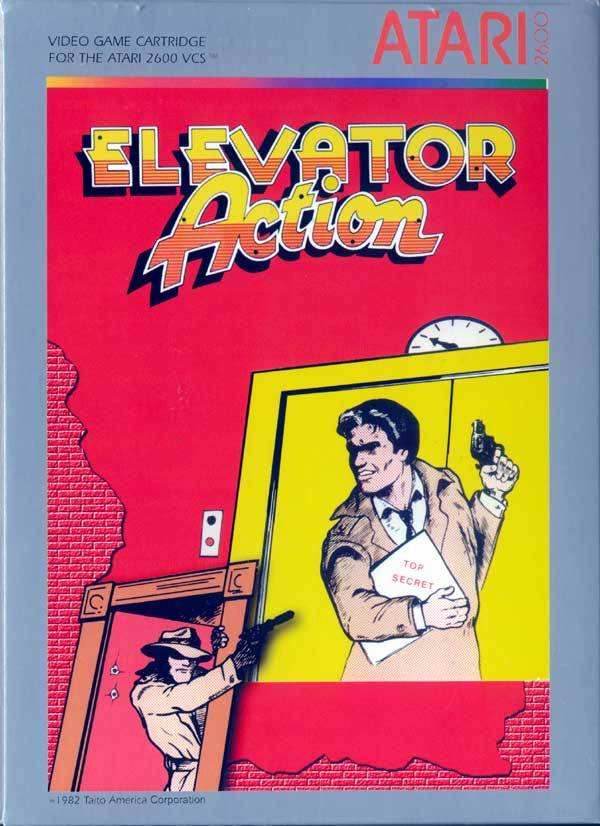 Elevator Action (Atari 2600) - Game Manual Only