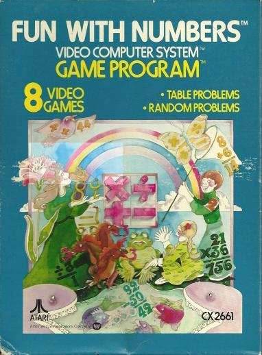 Fun With Numbers (Atari 2600) - Game Manual Only