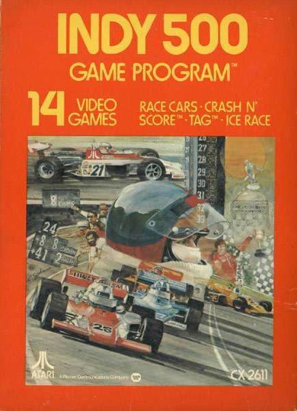 Indy 500 (Atari 2600) - Game Manual Only
