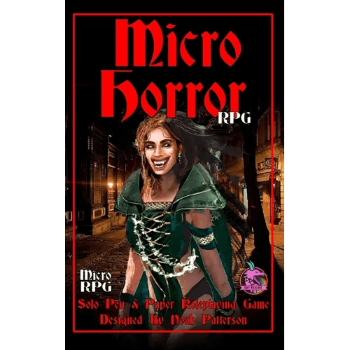 Micro Horror RPG: Solo Pen & Paper Roleplaying Game - Paperback -