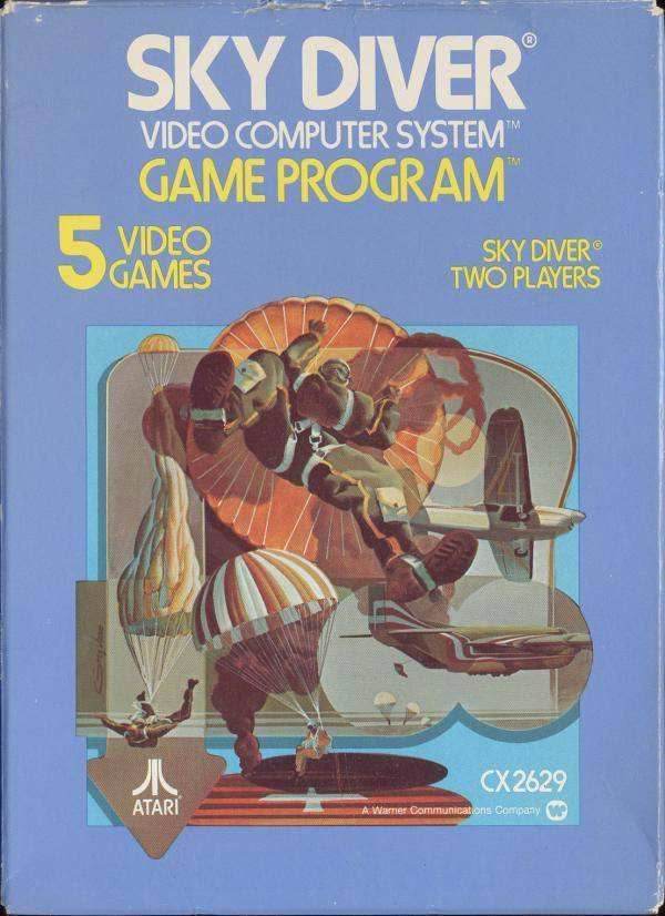 Sky Diver (Atari 2600) - Game Manual Only