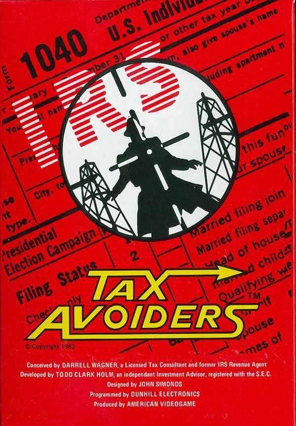 Tax Avoiders (Atari 2600) - Game Manual Only
