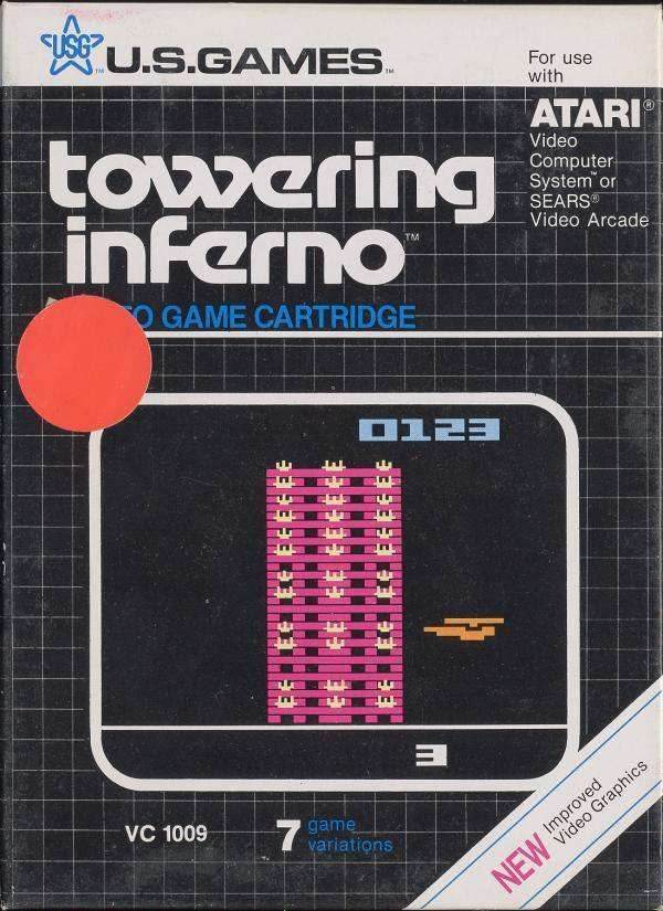 Towering Inferno (Atari 2600) - Game Manual Only