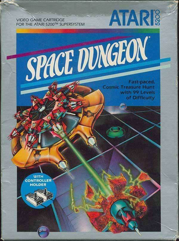 Space Dungeon (Atari 5200) - Game Manual Only