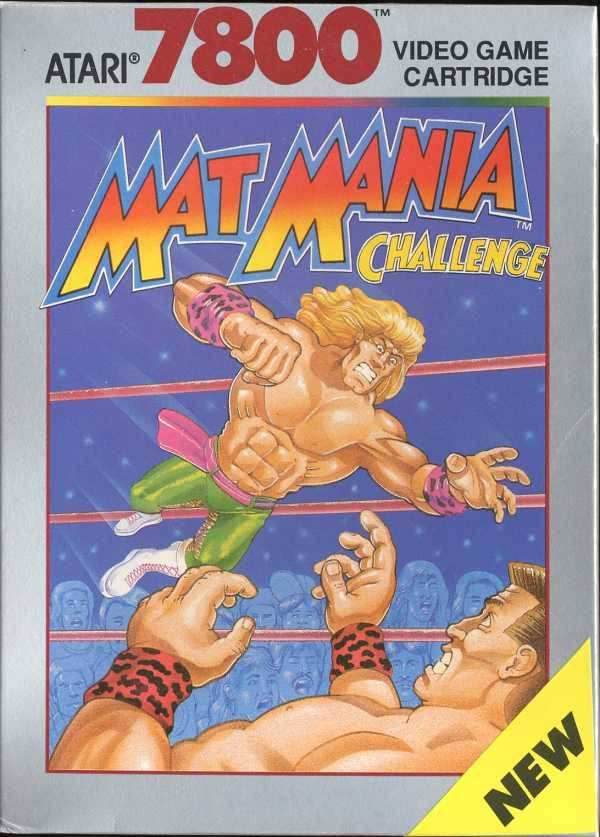 Mat Mania Challenge (Atari 7800) - Game Manual Only