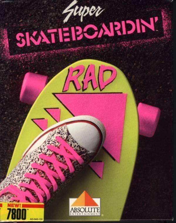 Super Skateboardin' (Atari 7800) - Game Manual Only