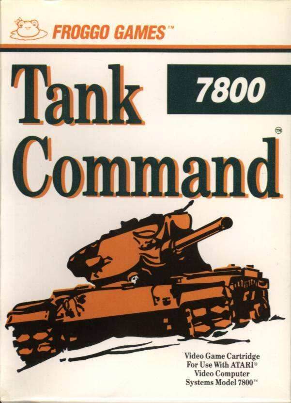 Tank Command (Atari 7800) - Game Manual Only