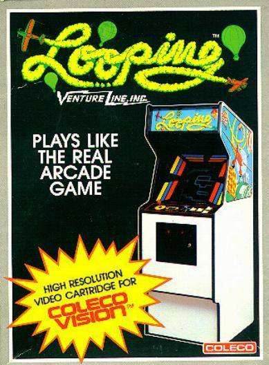 Looping (Colecovision) - Game Manual Only