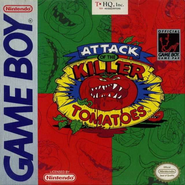 Attack of the Killer Tomatoes (Gameboy) - Game Manual Only