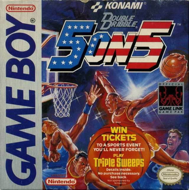 Double Dribble 5 on 5 (Gameboy) - Game Manual Only