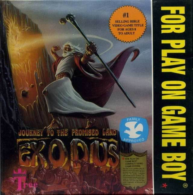 Exodus: Journey to the Promised Land (Gameboy) - Game Manual Only