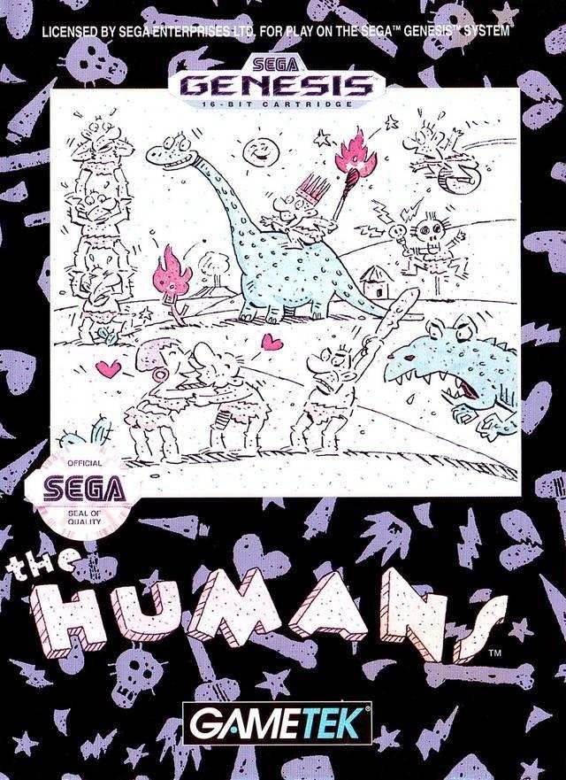 The Humans (Sega Genesis) - Game Manual Only