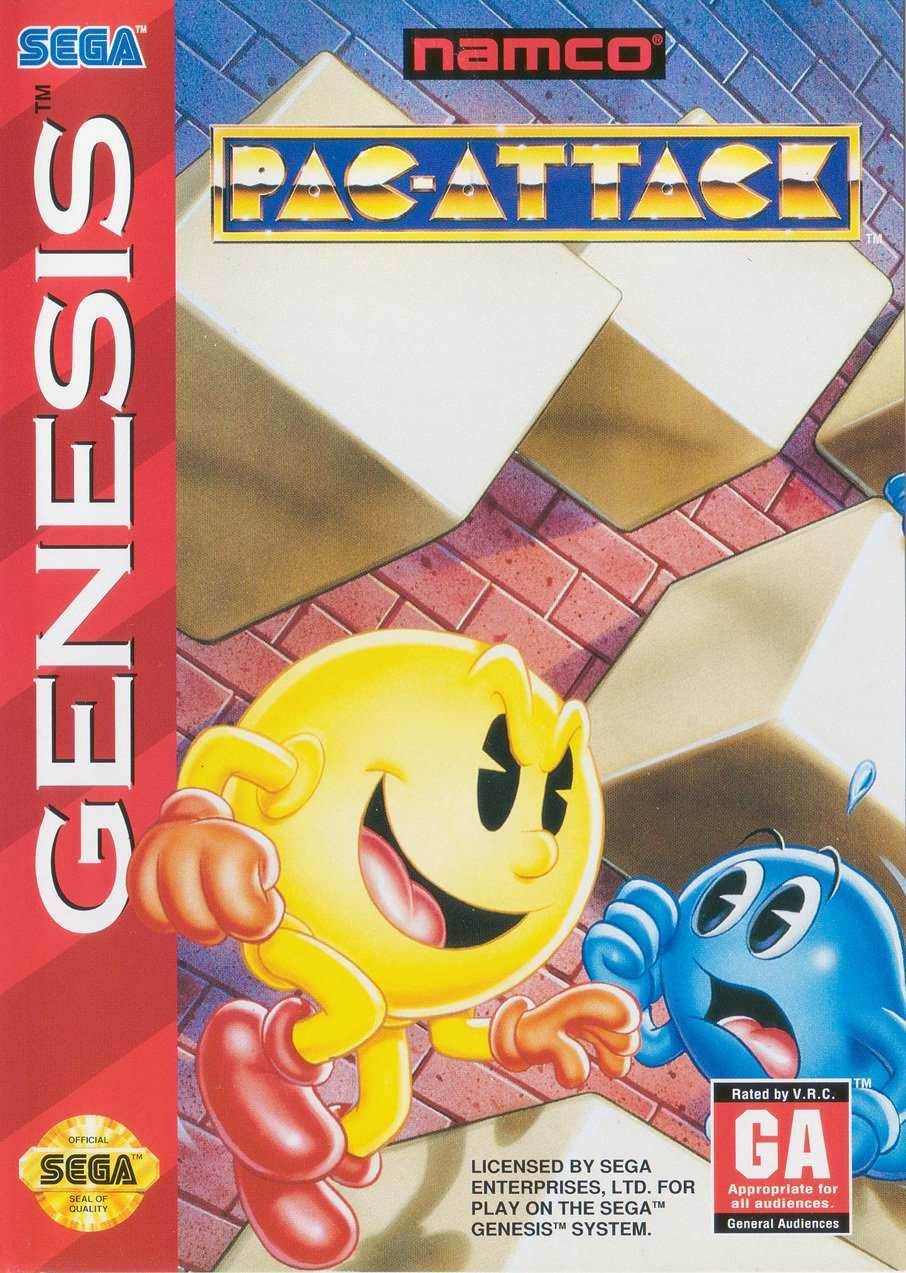 Pac-Attack (Sega Genesis) - Game Manual Only
