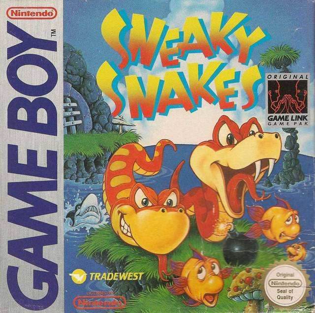 Sneaky Snakes (Gameboy) - Game Manual Only