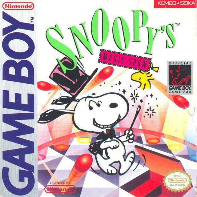Snoopy Magic Show (Gameboy) - Game Manual Only