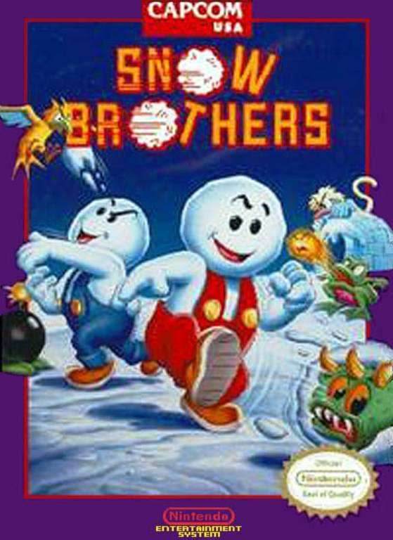 Snow Brothers (Nintendo NES) - Game Manual Only