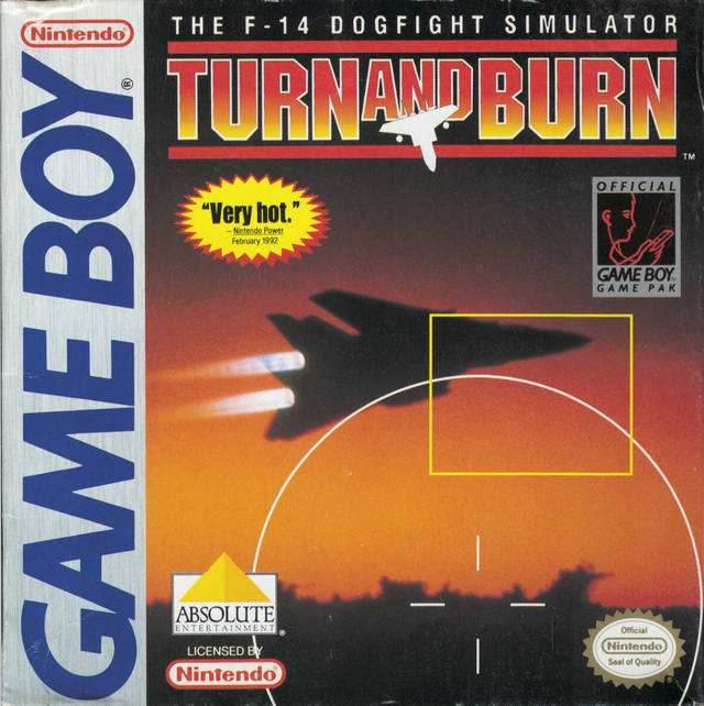 Turn And Burn The F-14 Dogfight Simulator (Gameboy) - Game Manual Only