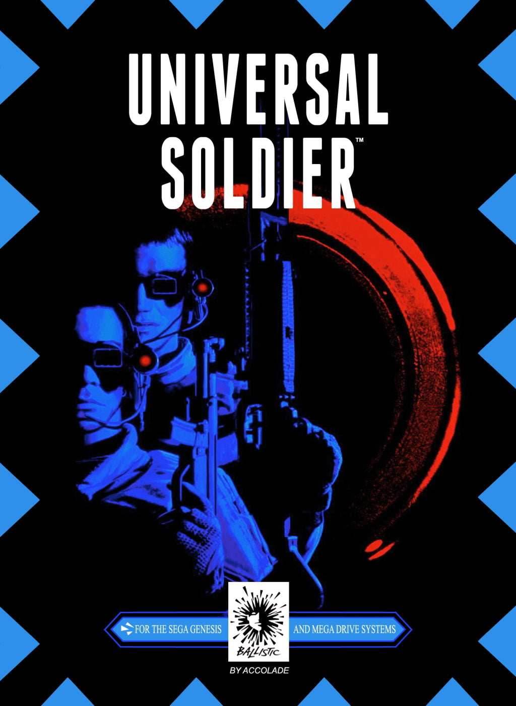 Universal Soldier (Sega Genesis) - Game Manual Only