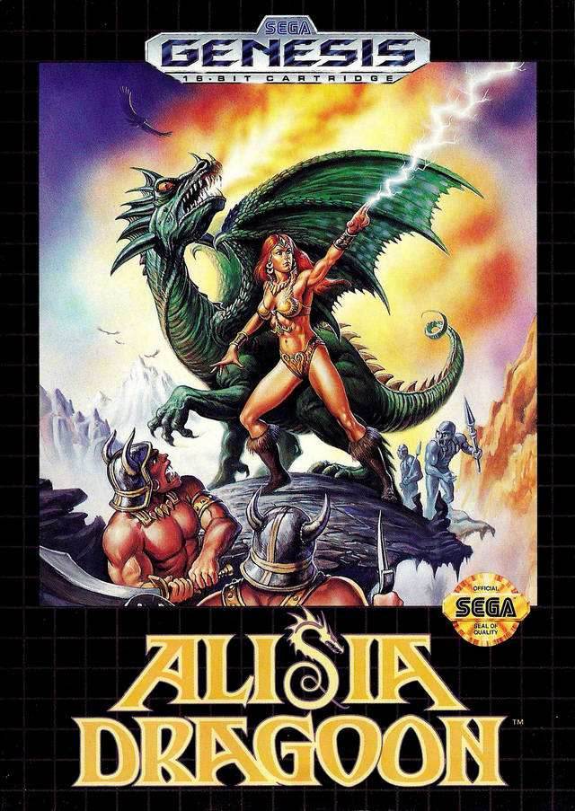 Alisia Dragoon (Sega Genesis) - Game Manual Only