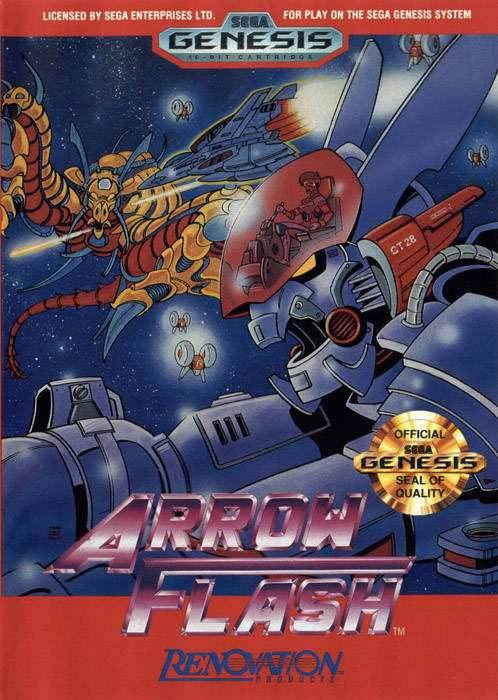 Arrow Flash (Sega Genesis) - Game Manual Only