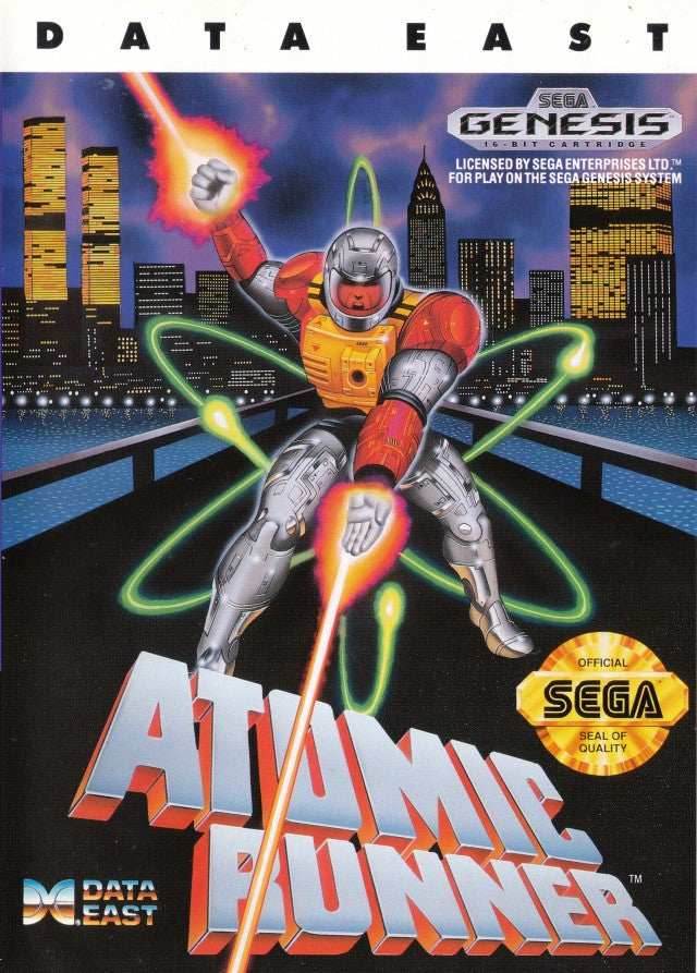 Atomic Runner (Sega Genesis) - Game Manual Only