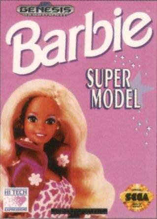 Barbie Super Model (Sega Genesis) - Game Manual Only
