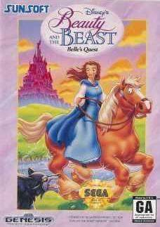Beauty And The Beast: Belle's Quest (Sega Genesis) - Game Manual Only