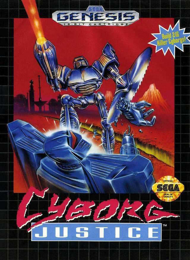Cyborg Justice (Sega Genesis) - Game Manual Only