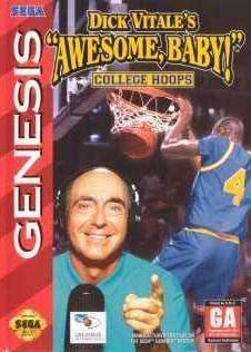 Dick Vitale's Awesome Baby College Hoops (Sega Genesis) - Game Manual Only