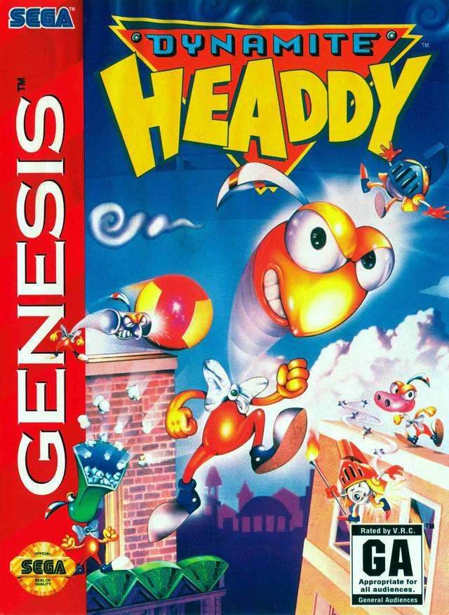 Dynamite Headdy (Sega Genesis) - Game Manual Only