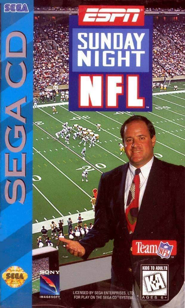 ESPN Sunday Night NFL (Sega CD) - Game Manual Only