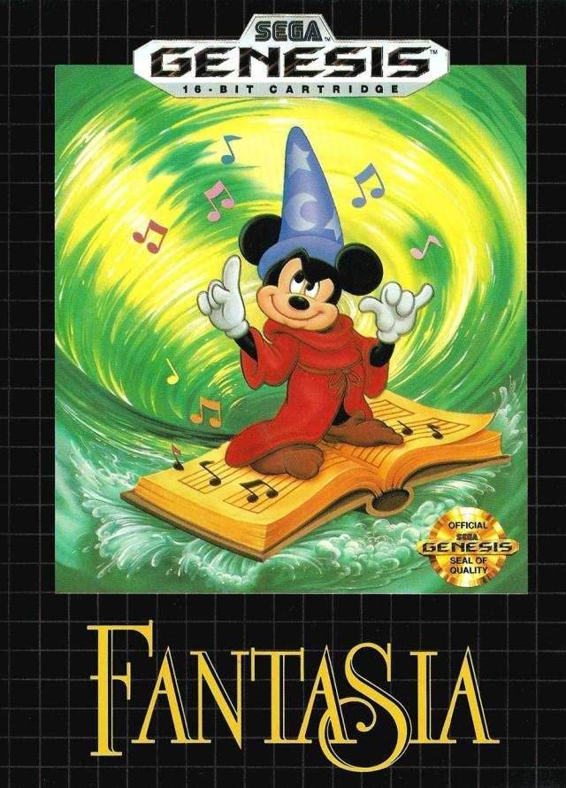 Fantasia (Sega Genesis) - Game Manual Only
