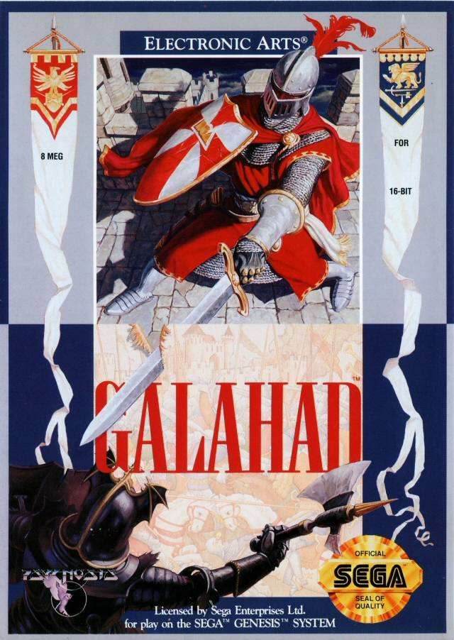 Galahad (Sega Genesis) - Game Manual Only