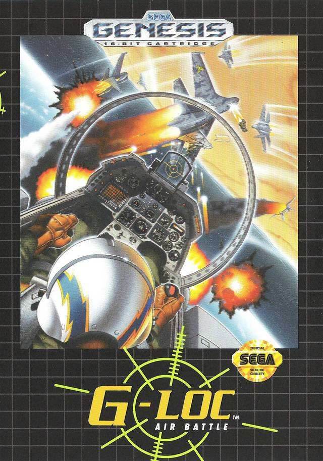 G-LOC Air Battle (Sega Genesis) - Game Manual Only