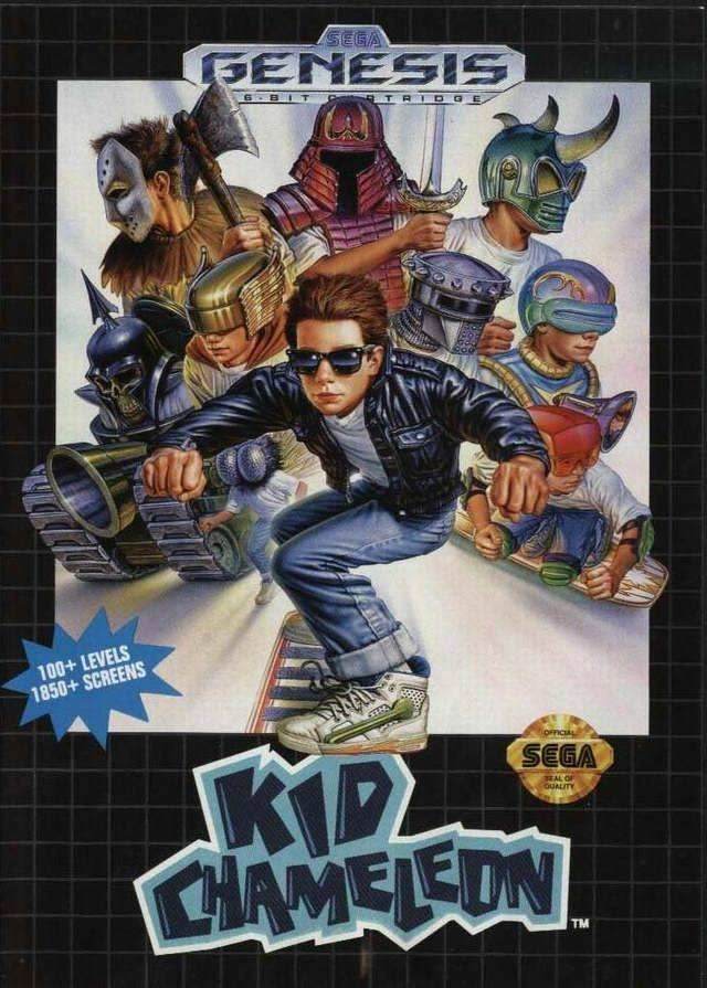 Kid Chameleon (Sega Genesis) - Game Manual Only