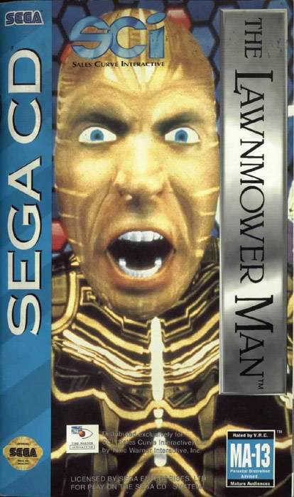 The Lawnmower Man (Sega CD) - Game Manual Only