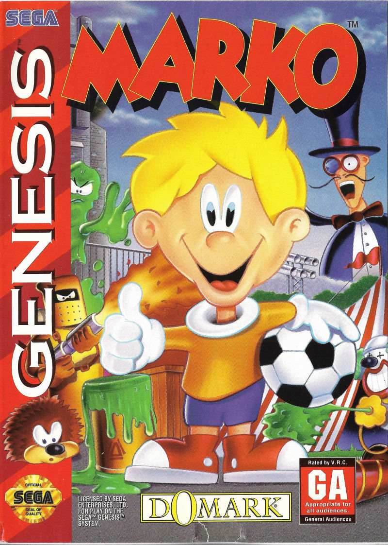 Marko (Sega Genesis) - Game Manual Only