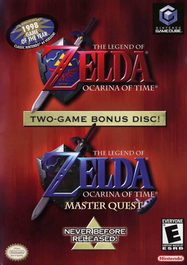 The Legend of Zelda: Ocarina of Time / Master Quest (Gamecube) - Game Manual Only