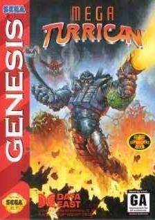 Mega Turrican (Sega Genesis) - Game Manual Only