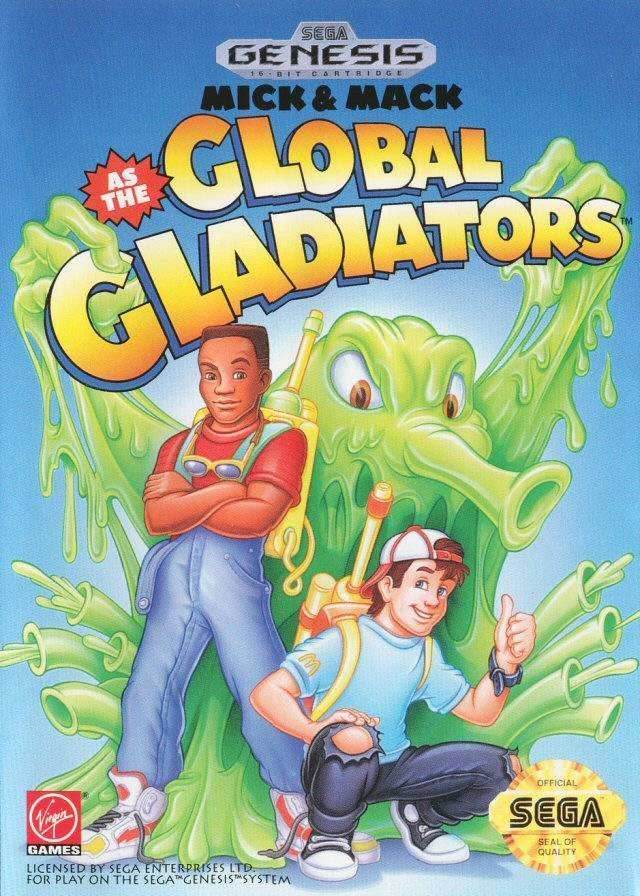 Mick and Mack Global Gladiators (Sega Genesis) - Game Manual Only